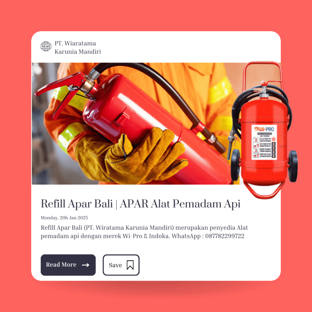 Refill Apar Bali