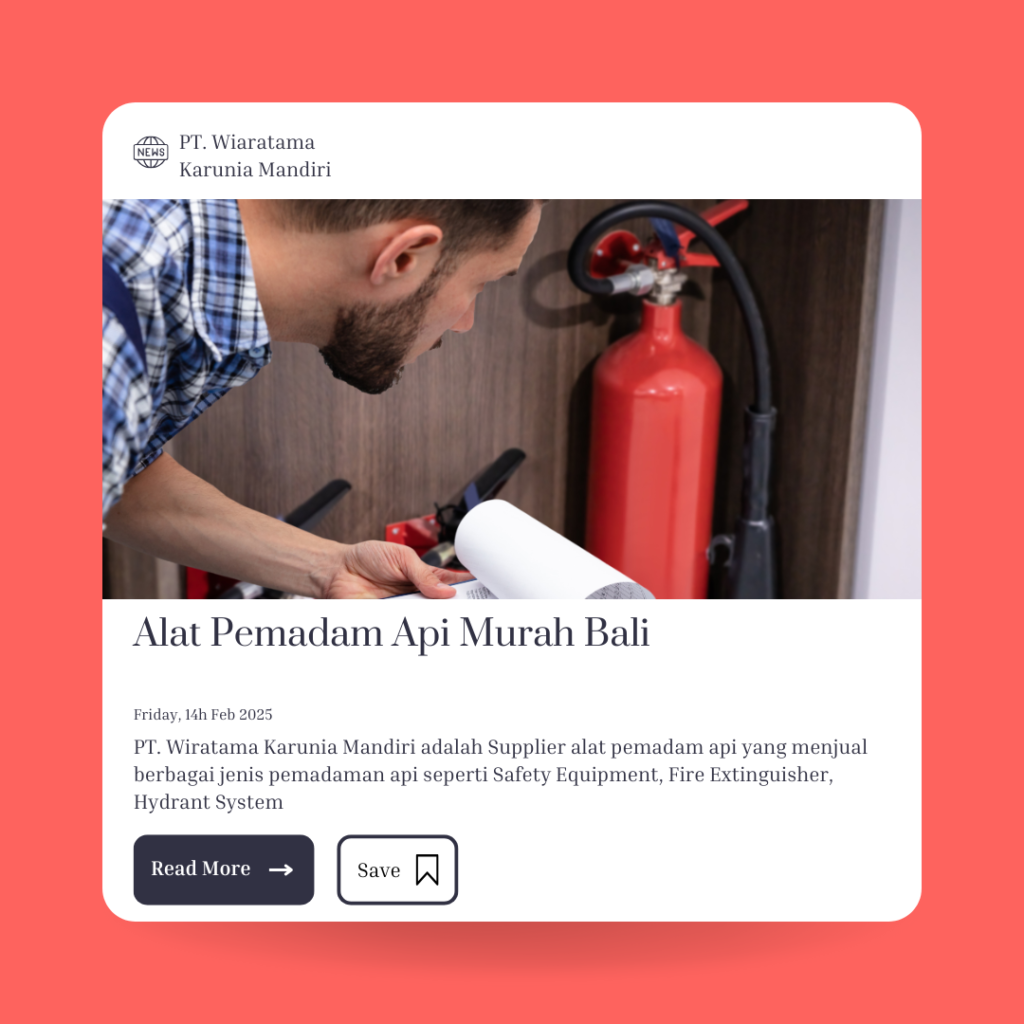 alat pemadam api murah bali